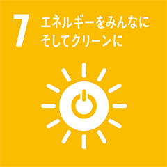 Goal 7 : エネルギーをみんなにそしてクリーンに