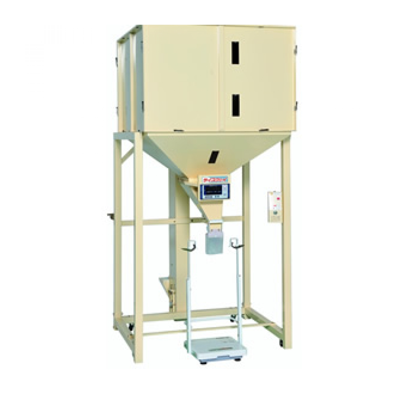 昇降機付計量玄米タンク_ライスウェイ_RW-A